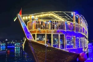 Marina Dhow Dinner Cruise Dubai With Private transfer