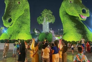 Tour del Miracle Garden e del Global Village: scegli la tua opzione