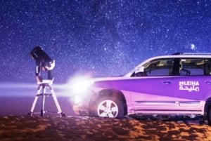 Mleiha Desert Safari with Sandboarding, Stargazing & Dinner
