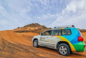 Mleiha Desert Safari with Sandboarding, Stargazing & Dinner