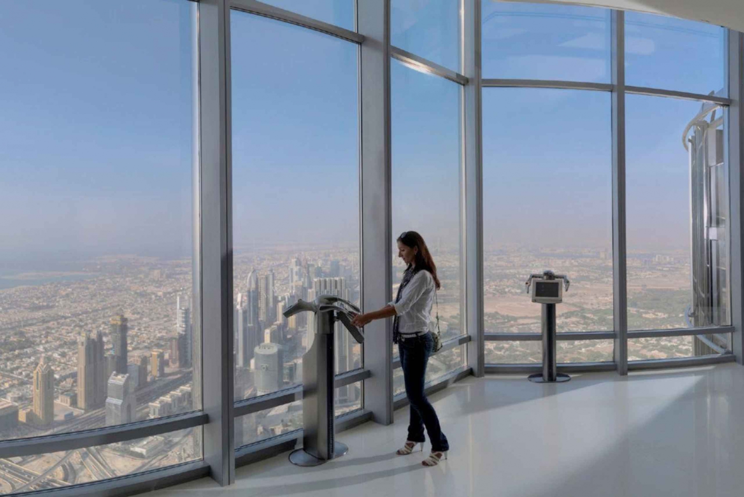 Modern Dubai halvdags stadsrundtur med inträde till Burj Khalifa