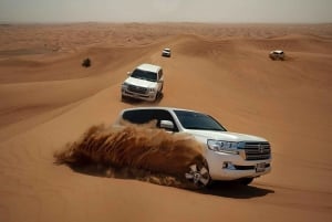 Morning Family Desert Adventure With Dune Bashing Camel Ride