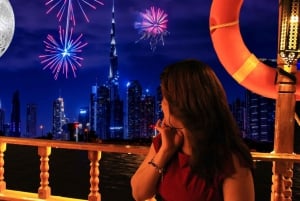 Dubai: New Year's Eve Fireworks Abra Cruise