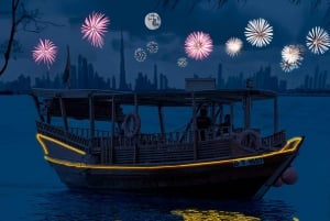 Dubai: New Year's Eve Fireworks Abra Cruise