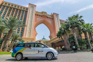 Tussen Dubai & Abu Dhabi: privétransfer enkele reis