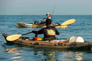 Dubai: Palm Jumeirah Kayak Fishing Private Tour