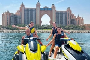 Palm Jumeirah Tour: 90-Minute Jet Ski Adventure in Dubai