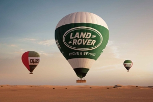 Platin-Erbe: Wüstensafari mit Übernachtung und Ballonfahrt