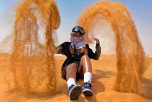 Premium Desert Adventure Dinner, Shows, Camel, Sandboarding