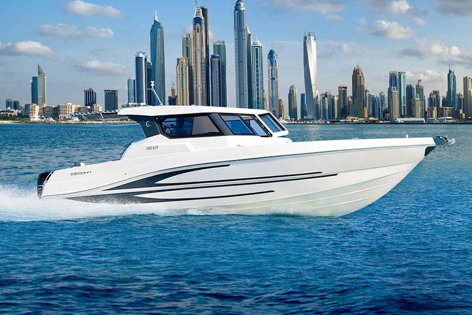 Barco privado en Dubái: 36 pies