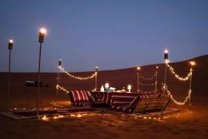 From Dubai: Private Dinner in the Dunes in Mleiha