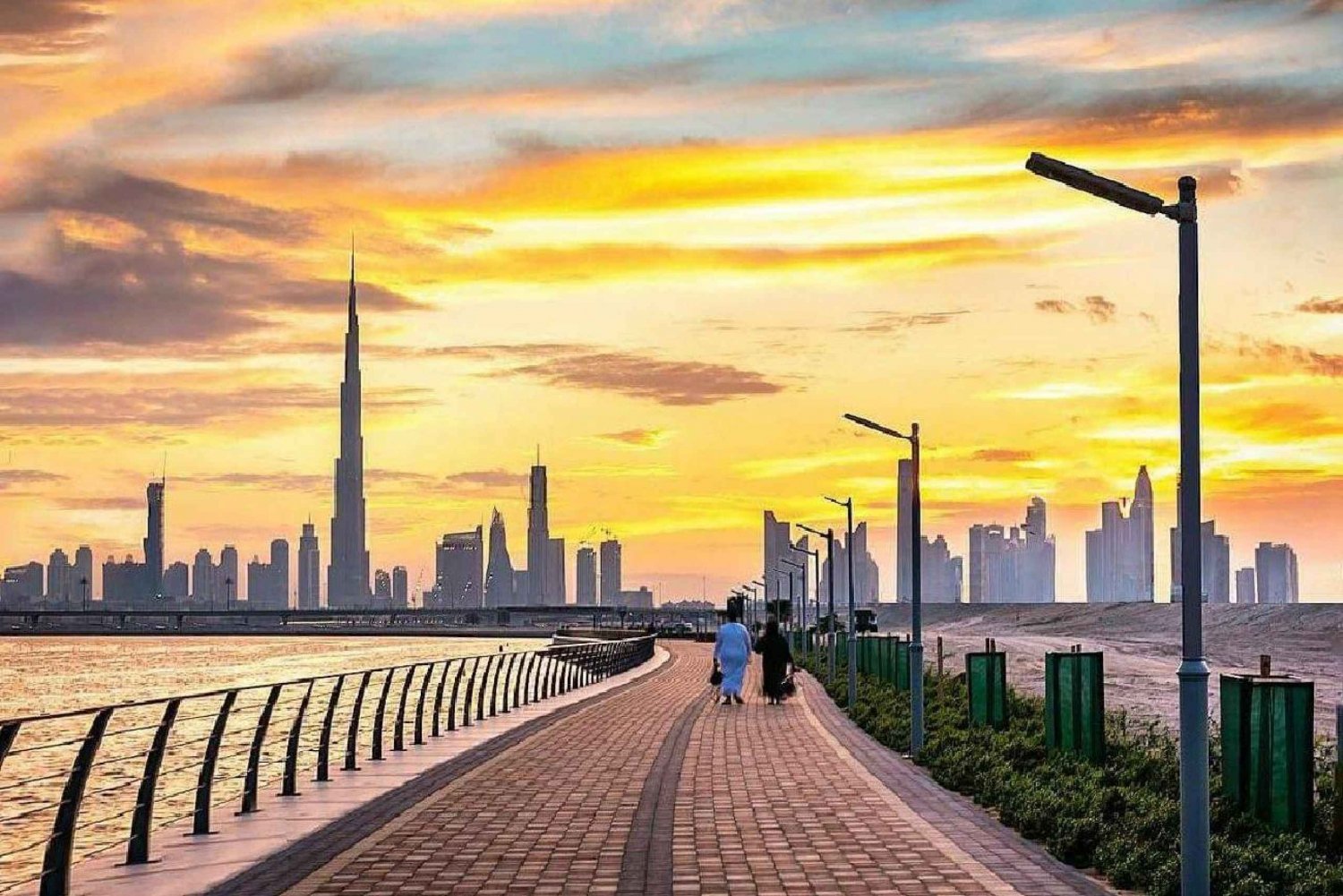 Dubai:Hele dag privé stadsrondleiding met gids en Dubai Frame entr