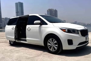 Dubai/Abu Dhabi: Full-Day Private Transfer with Driver