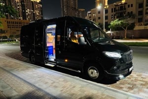 Transporte particular: De Dubai a Abu Dhabi City Tour