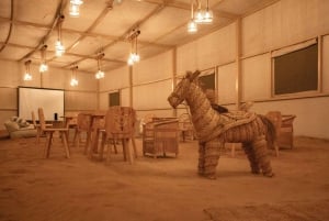 Ras Al Khaimah : coucher de soleil, dîner, spectacles dans la réserve naturelle d'Al Wadi