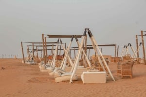 Ras Al Khaimah : coucher de soleil, dîner, spectacles dans la réserve naturelle d'Al Wadi