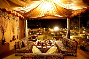 Dubai: Sahara Desert Fortress Trip with Buffet and Live Show