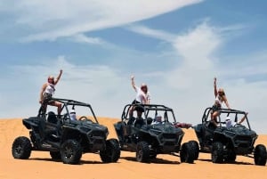 Randonnée en quad, en buggy des dunes et en planche à voile dans le désert