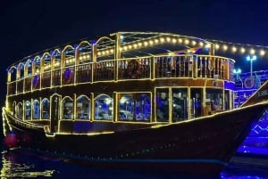 Speciale nieuwjaarsvuurwerkshow 2025 Dubai Marina Cruise