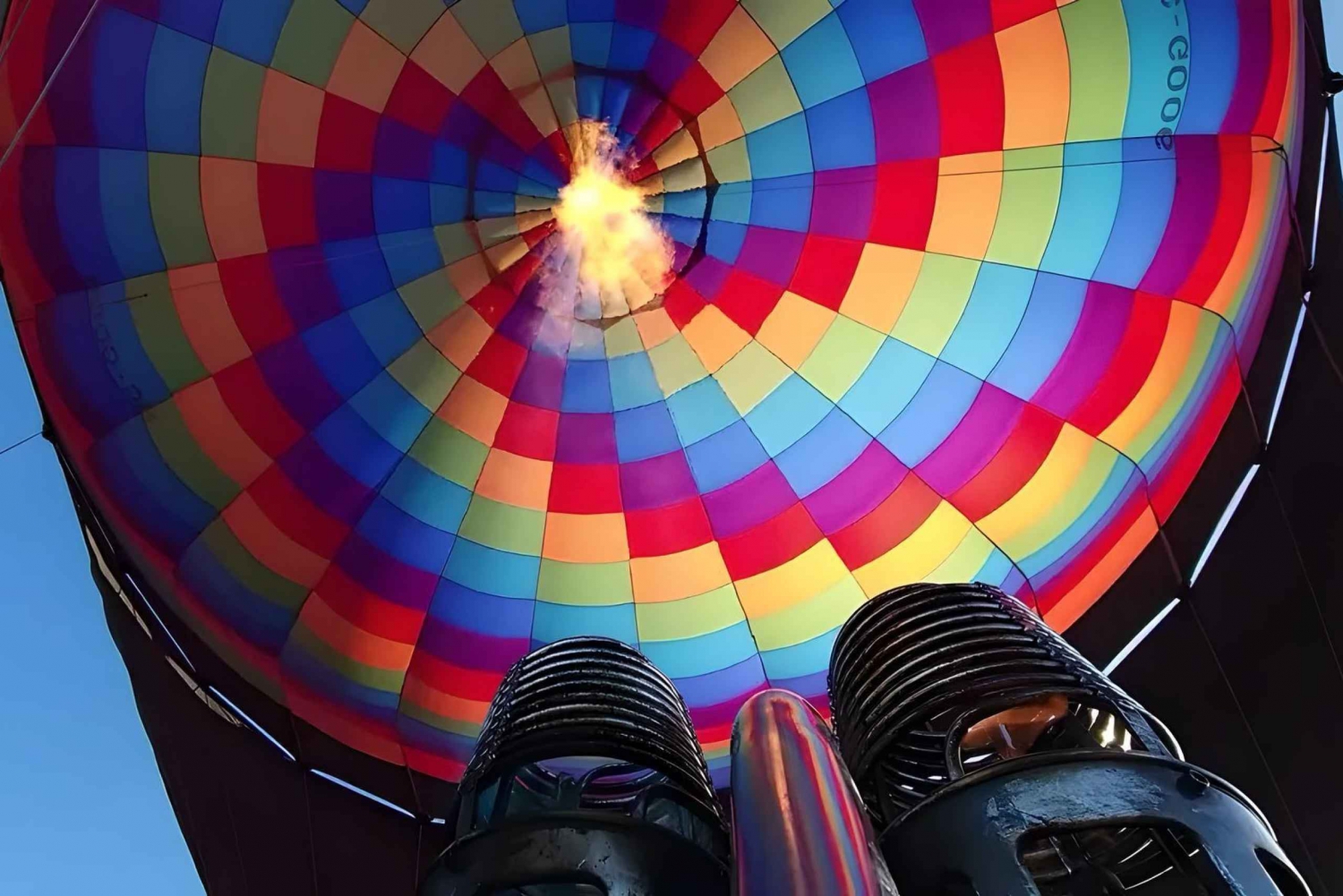 Solopgangstur i varmluftsballon over Dubai
