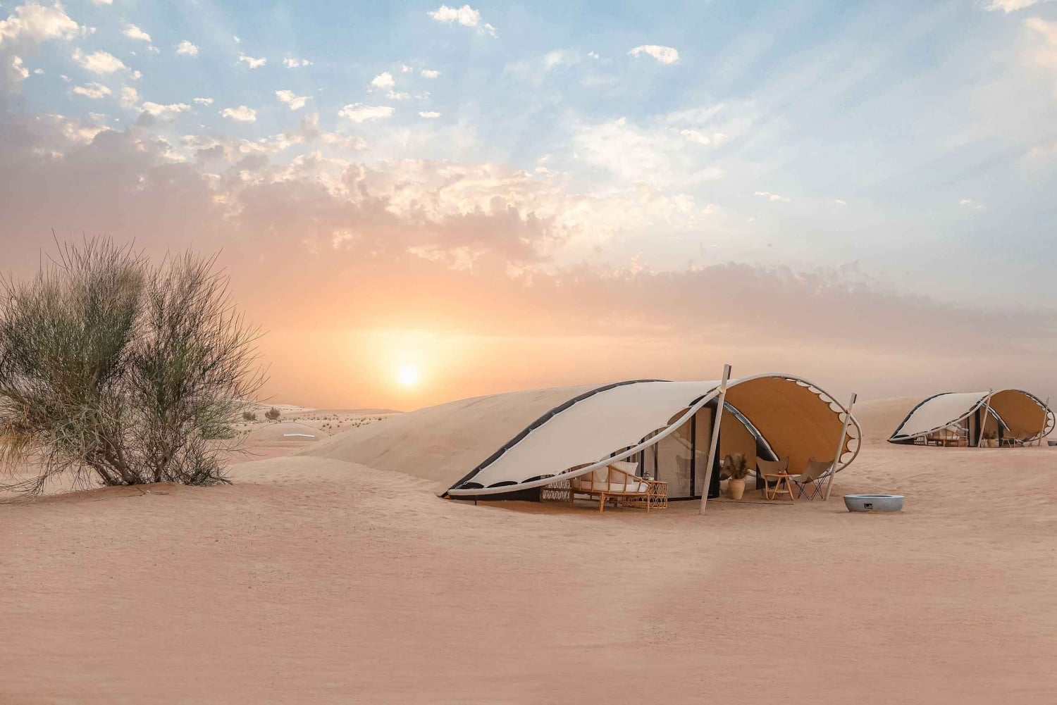 The Nest by Sonara: Luxuriöse Wüstenübernachtung in Dubai