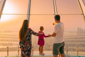 Dubai: The View At The Palm Indgangsbillet med hoteltransport