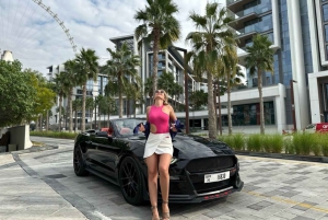 Wind in your hair: Explore Dubai in a convertible car