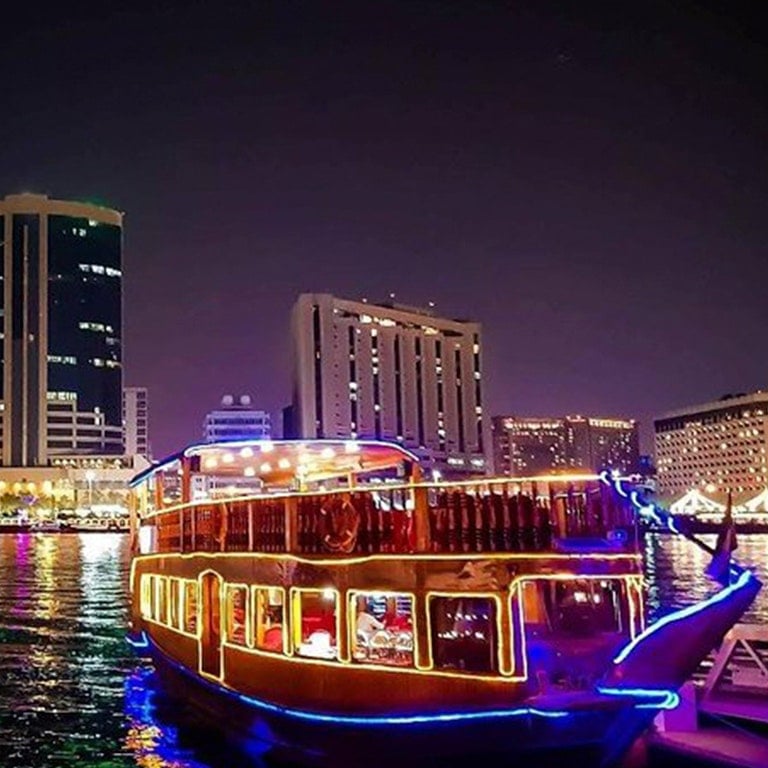 Dubai Creek Dhow Cruise Dinner