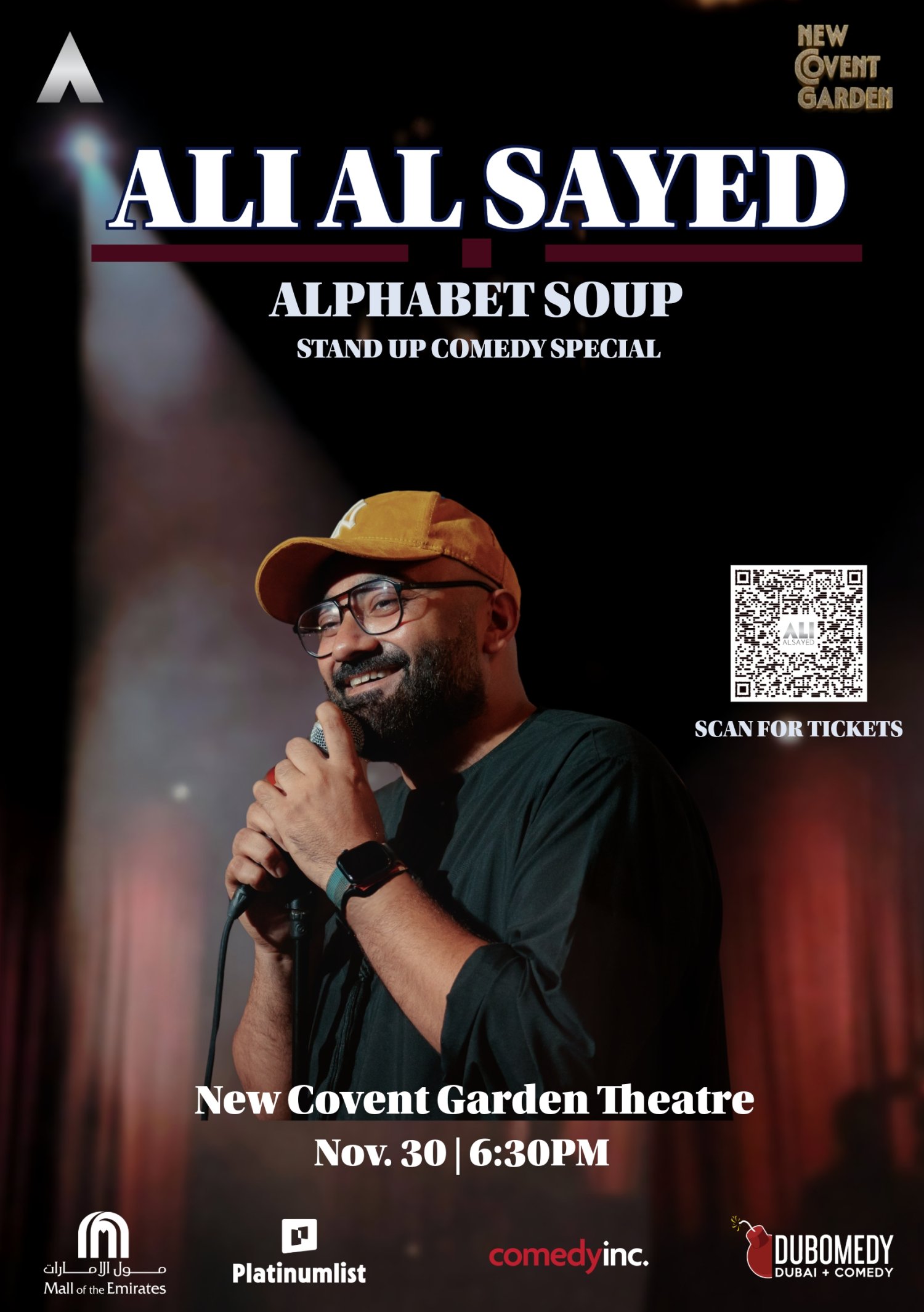 Ali Al Sayed's New Stand-up Comedy Show