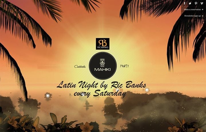 LATIN NIGHT at Mahiki by RIC BANKS every Saturday