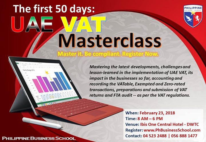 UAE VAT Masterclass 2.0