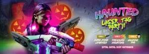 Haunted Laser Tag Party!