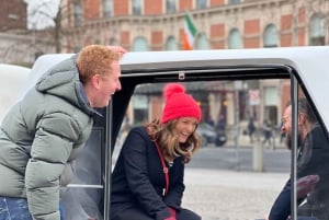 Dublin: Pedal Cab privat byrundtur med audioguide