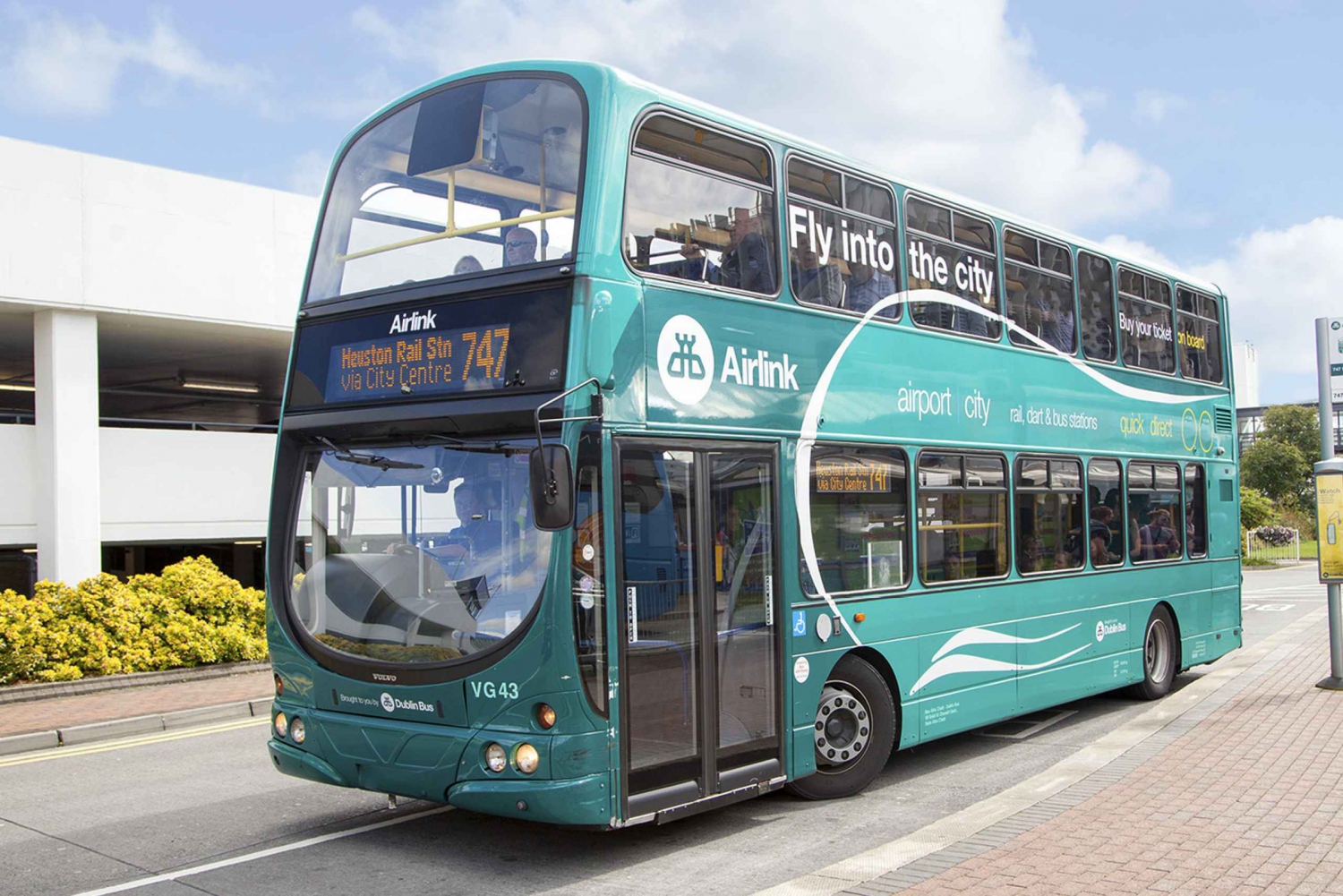 Dublin: Airport Express Airlink Bus Transfer
