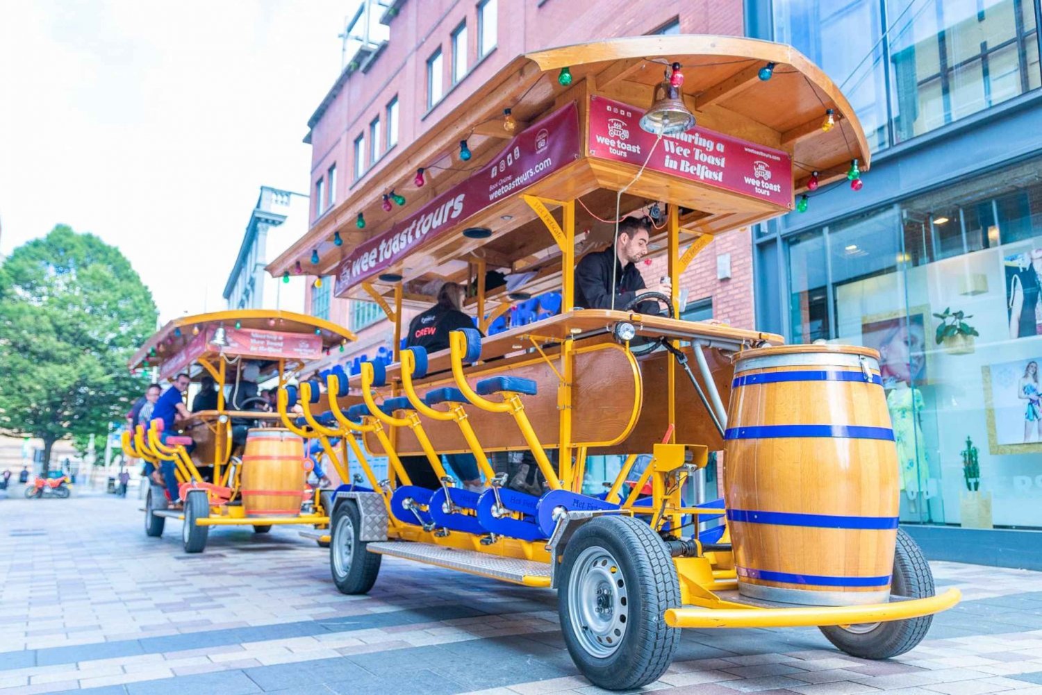 Belfast Tour en bicicleta por el centro de la ciudad con cerveza