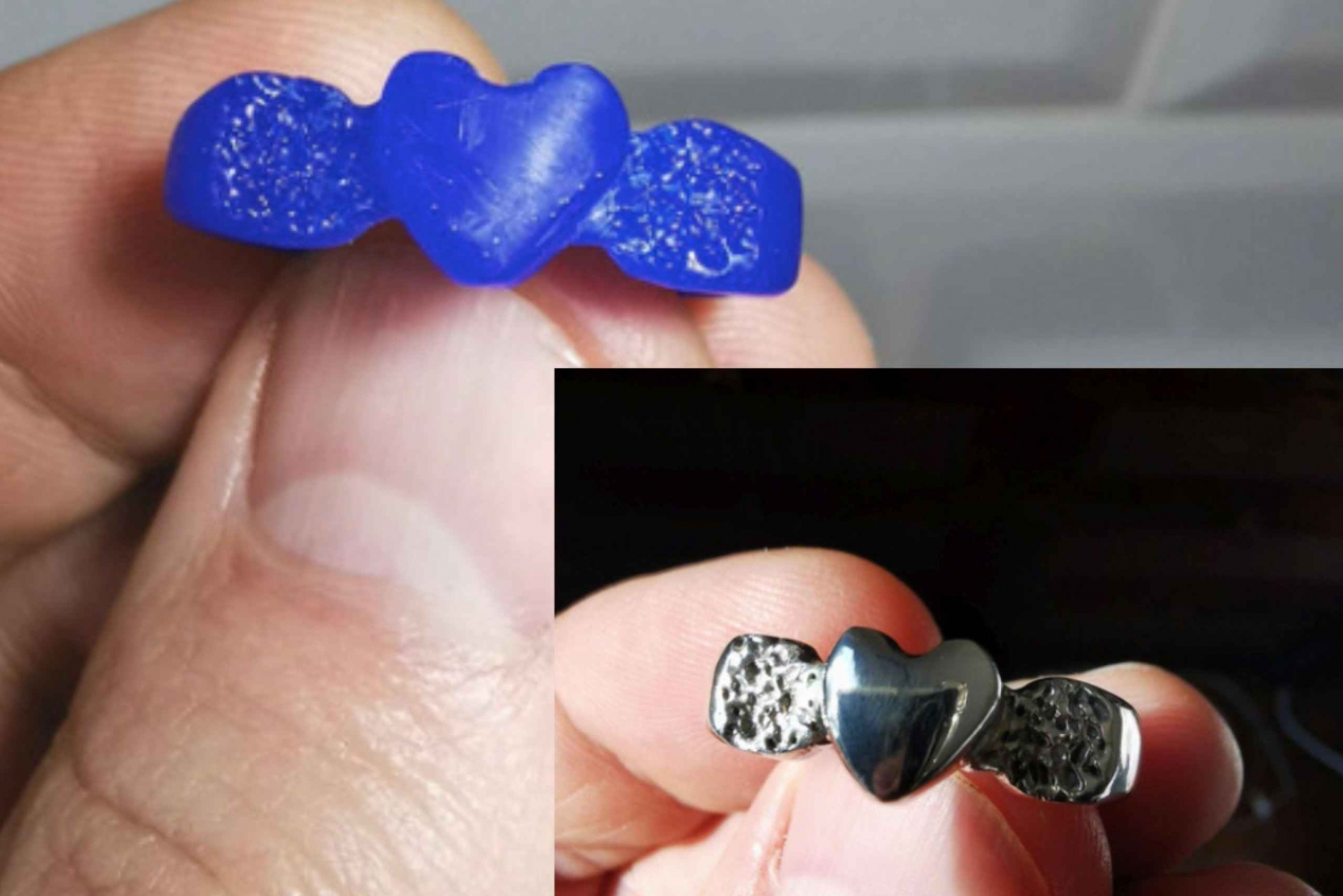 Carve a ring from Wax