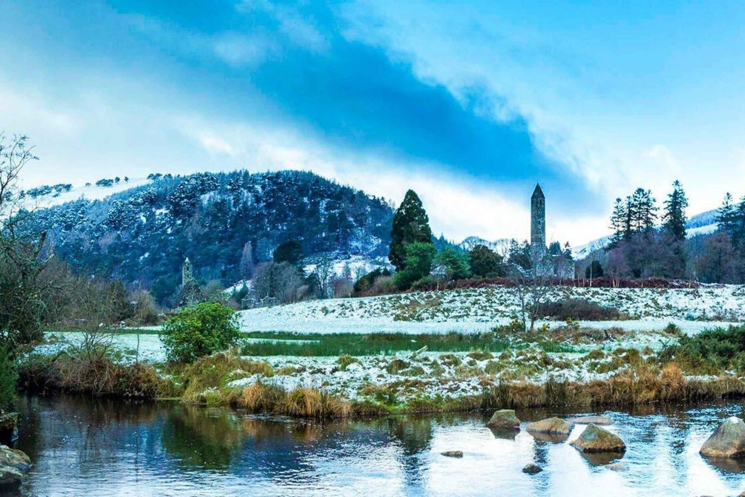 (Kerstochtend) Glendalough Halve Dag Tour vanuit Dublin