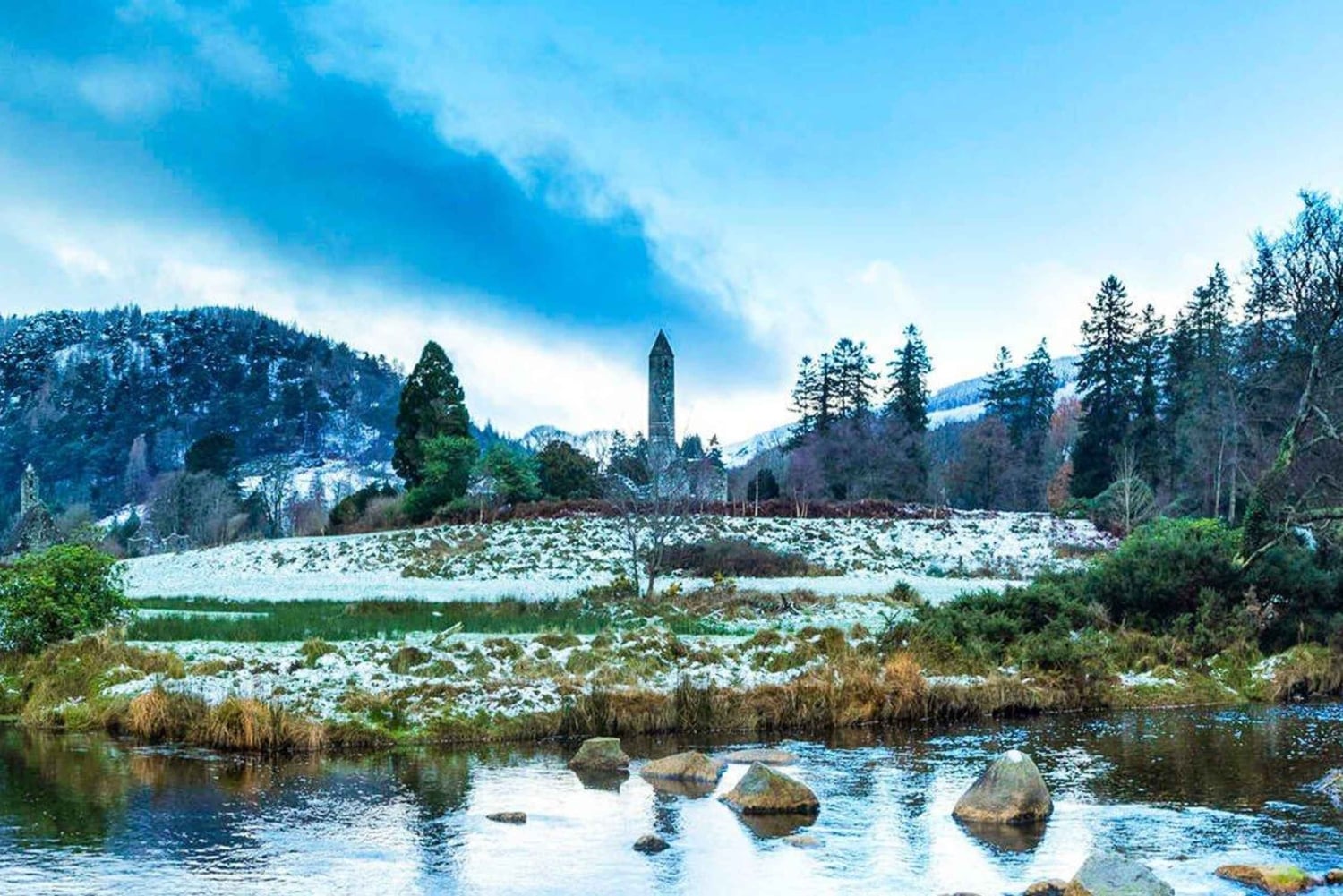 (Noël matin) Visite d'une demi-journée de Glendalough au départ de Dublin