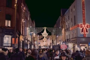 Odkrywanie Dublina podczas świątecznej pieszej wycieczki