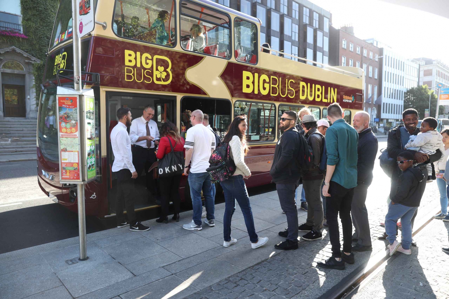 Dublin: Big Bus Hop-on Hop-off-tur och biljett till EPIC-museet
