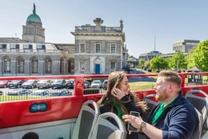 Dublin: Stor buss-hopp-på-hopp-av-tur og EPIC museumsbillett