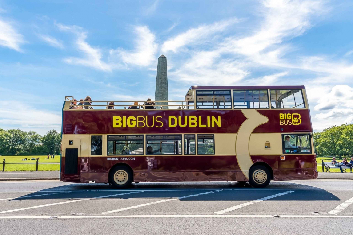 Dublin: Big Bus Hop-On, Hop-Off Tour mit Live Guide