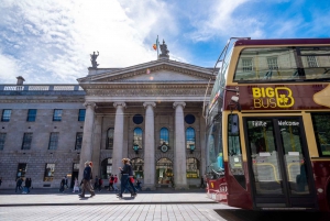Dublino: Big Bus Tour in autobus Hop-on Hop-off con guida dal vivo