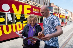 Dublin: Stor buss Hop-On, Hop-Off-tur med live guide