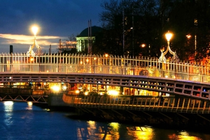 Dublin: Big Bus Panoramic Night Tour with Live Guide