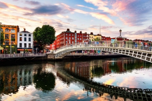 Dublin: Big Bus Panoramic Night Tour with Live Guide