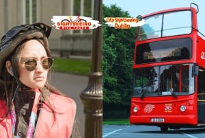 Dublin: Citysightseeing Hop on Hop Off and E-Bike Tour