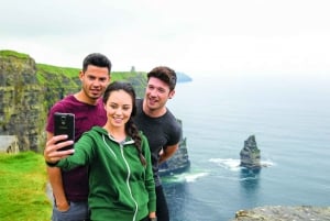 Da Dublino: Tour di un giorno delle Scogliere di Moher, del Burren e della città di Galway