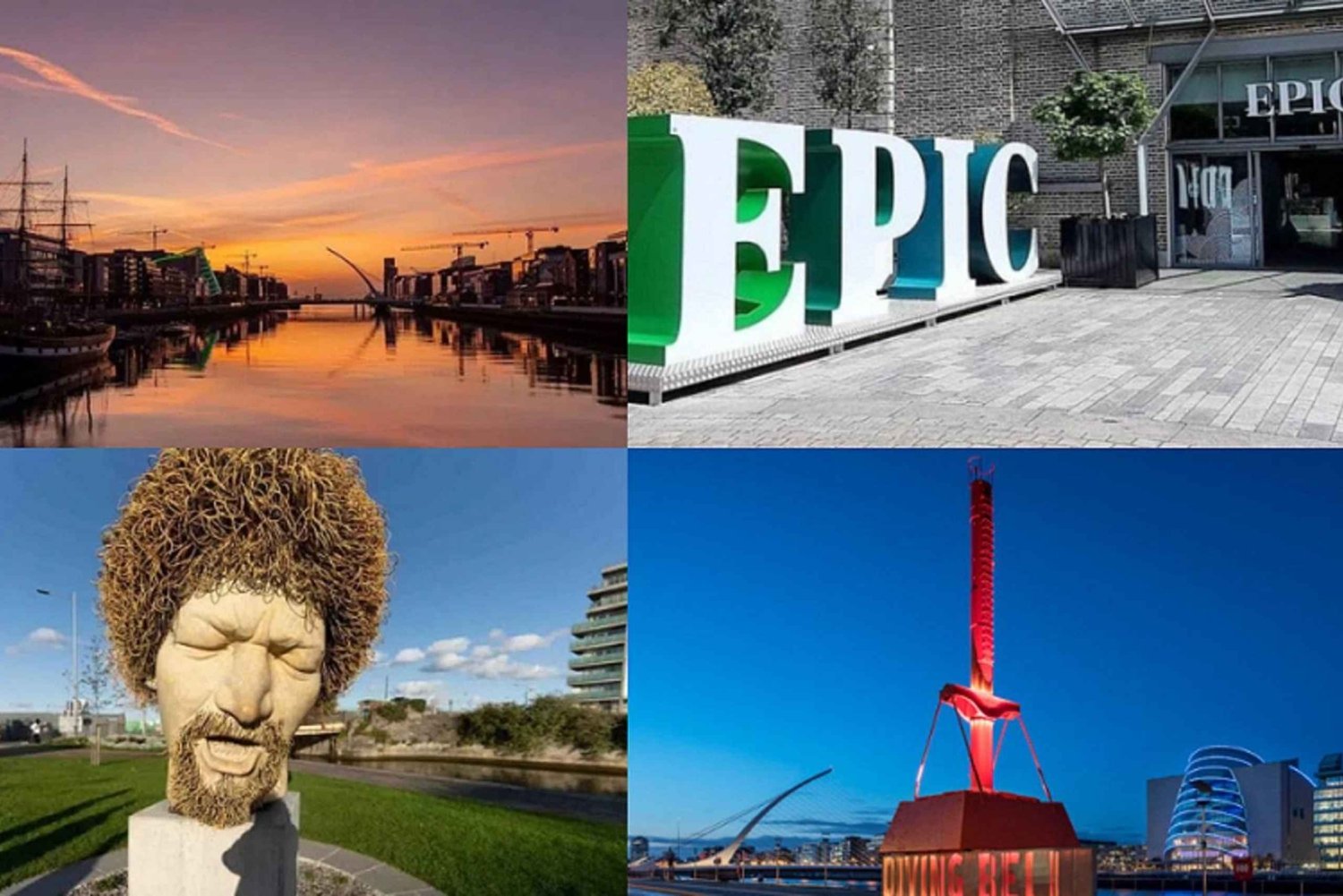 Dublin: Docklands, EPIC og Tall Ship Experience