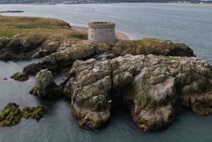 Dublin: Dublin Bay, Howth Coast og bådtur til Irlands øje